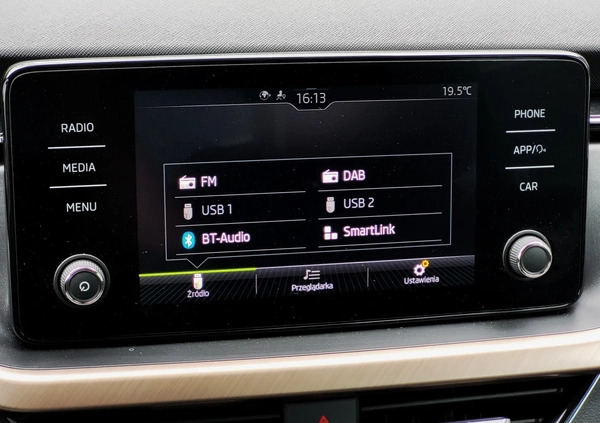 Skoda Kamiq cena 99999 przebieg: 6840, rok produkcji 2023 z Kleczew małe 466